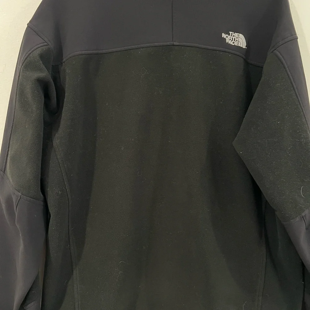 The North Face Windstopper Fleece Jacket Full Zip Black Mens XL